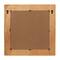 Hello Honey® 28" Natural Brown Bamboo Square Wall Mirror